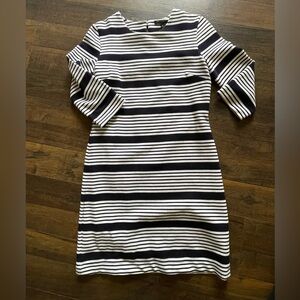 💎Banana Republic Navy and White Striped Dress💎Excellent Condition 💎